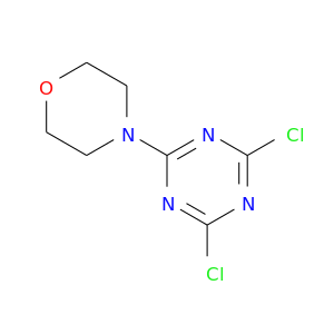 Clc1nc(nc(n1)Cl)N1CCOCC1