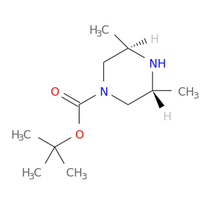 C[C@H]1N[C@H](C)CN(C1)C(=O)OC(C)(C)C