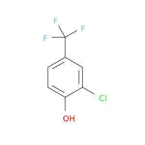 Oc1ccc(cc1Cl)C(F)(F)F