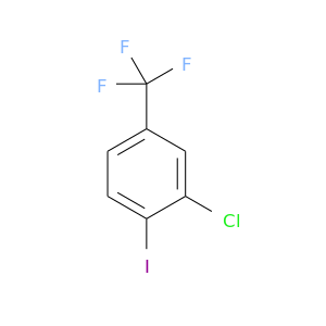 Ic1ccc(cc1Cl)C(F)(F)F
