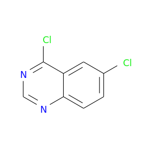 Clc1ccc2c(c1)c(Cl)ncn2