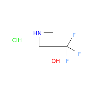 FC(C1(O)CNC1)(F)F.Cl
