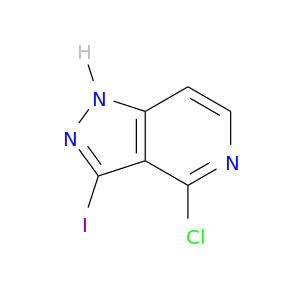 Clc1nccc2c1c(I)n[nH]2