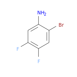 Brc1cc(F)c(cc1N)F