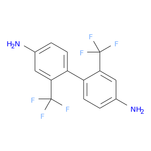 Nc1ccc(c(c1)C(F)(F)F)c1ccc(cc1C(F)(F)F)N