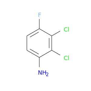 Nc1ccc(c(c1Cl)Cl)F