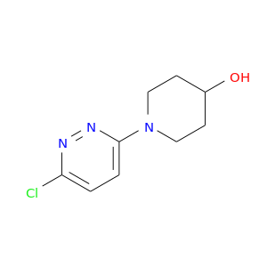OC1CCN(CC1)c1ccc(nn1)Cl