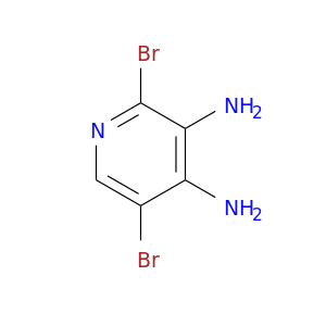 Brc1cnc(c(c1N)N)Br