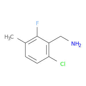 NCc1c(Cl)ccc(c1F)C