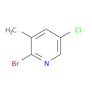Clc1cnc(c(c1)C)Br