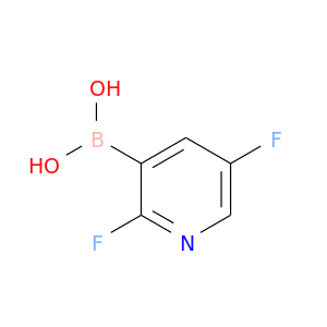 Fc1cnc(c(c1)B(O)O)F