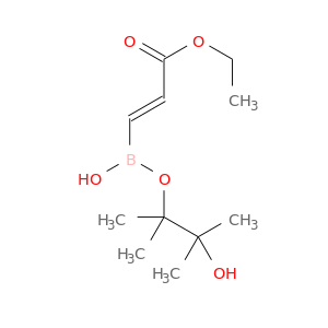 CCOC(=O)/C=C/B1OC(C(O1)(C)C)(C)C