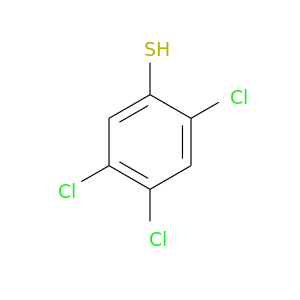 Clc1cc(Cl)c(cc1S)Cl