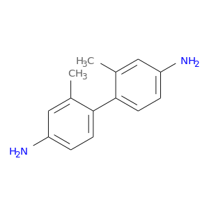 Nc1ccc(c(c1)C)c1ccc(cc1C)N