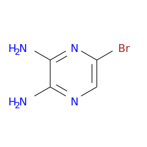 Brc1cnc(c(n1)N)N