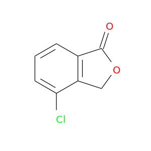 O=C1OCc2c1cccc2Cl