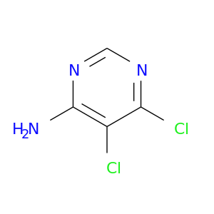 Clc1c(N)ncnc1Cl