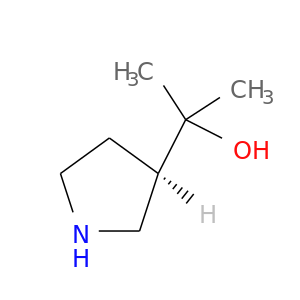 CC([C@H]1CNCC1)(O)C