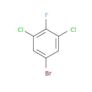 Brc1cc(Cl)c(c(c1)Cl)F