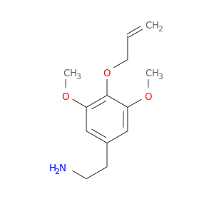 NCCc1cc(OC)c(c(c1)OC)OCC=C