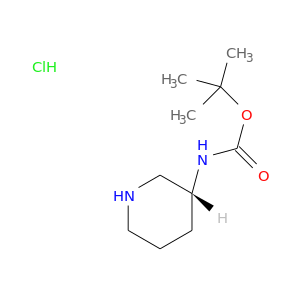 O=C(OC(C)(C)C)N[C@@H]1CCCNC1.Cl