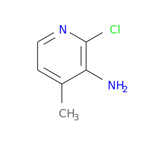 Cc1ccnc(c1N)Cl