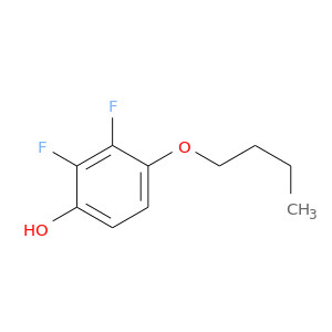 CCCCOc1ccc(c(c1F)F)O