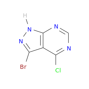 Clc1ncnc2c1c(Br)[nH]n2