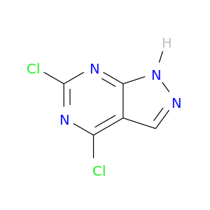 Clc1nc(Cl)c2c(n1)[nH]nc2