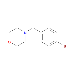 Brc1ccc(cc1)CN1CCOCC1