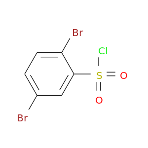 Brc1ccc(c(c1)S(=O)(=O)Cl)Br