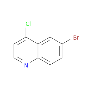 Brc1ccc2c(c1)c(Cl)ccn2