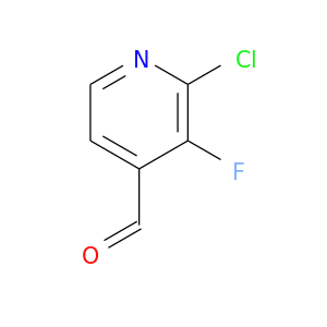 O=Cc1ccnc(c1F)Cl