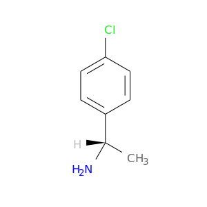 C[C@@H](c1ccc(cc1)Cl)N