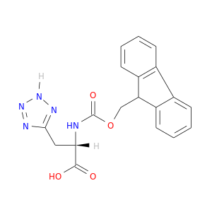 O=C(N[C@H](C(=O)O)Cc1n[nH]nn1)OCC1c2ccccc2c2c1cccc2