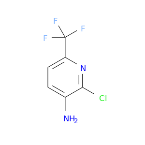 Nc1ccc(nc1Cl)C(F)(F)F