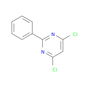 Clc1cc(Cl)nc(n1)c1ccccc1