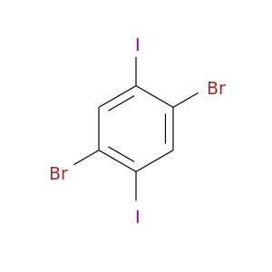 Brc1cc(I)c(cc1I)Br