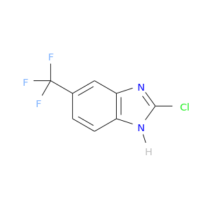 Clc1nc2c([nH]1)cc(cc2)C(F)(F)F