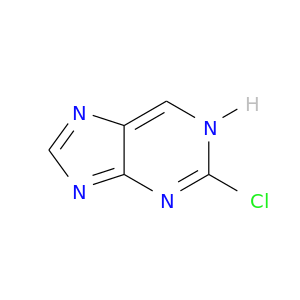 Clc1nc2[nH]cnc2cn1