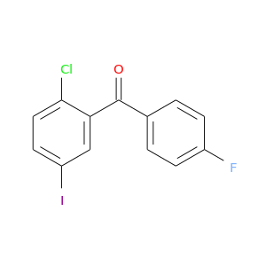 Fc1ccc(cc1)C(=O)c1cc(I)ccc1Cl