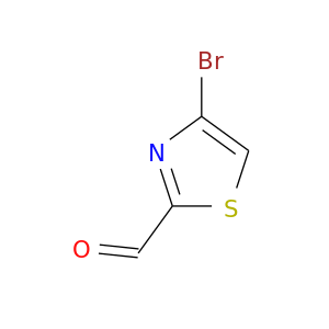 Brc1csc(n1)C=O
