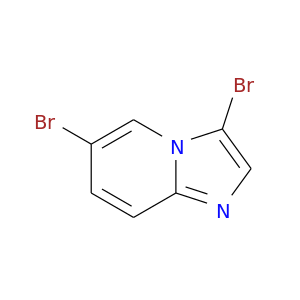Brc1ccc2n(c1)c(Br)cn2