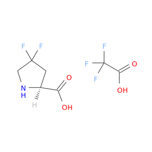 OC(=O)C(F)(F)F.OC(=O)[C@H]1NCC(C1)(F)F