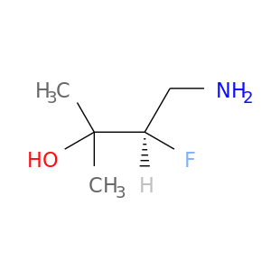 NC[C@H](C(O)(C)C)F