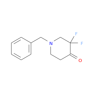 O=C1CCN(CC1(F)F)Cc1ccccc1