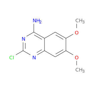 COc1cc2nc(Cl)nc(c2cc1OC)N