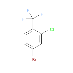 Brc1ccc(c(c1)Cl)C(F)(F)F
