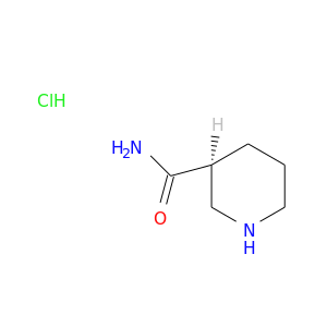 NC(=O)[C@H]1CCCNC1.Cl