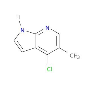 Cc1cnc2c(c1Cl)cc[nH]2